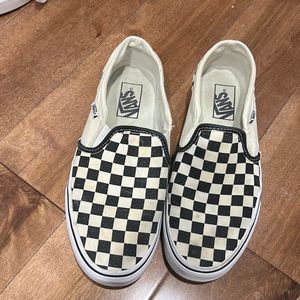 Checkered vans